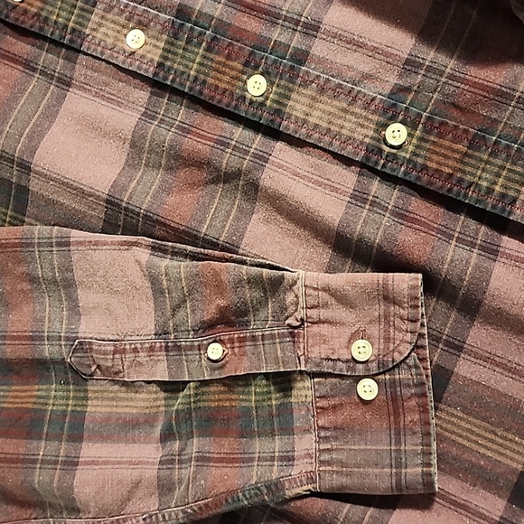 🔴 🔚🔜 SALE Vintage Brooks Brothers Plaid Button Down Longsleeve Shirt - Picture 4 of 8
